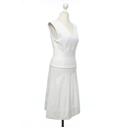 Hugo Boss Dress Cotton in Cream