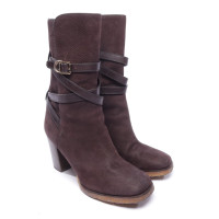 Tory Burch Boots Leather in Violet