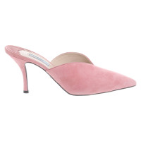 Prada Sandals Leather in Pink