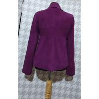 Ba&Sh Jacke/Mantel aus Leder in Violett