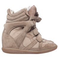 Isabel Marant Bekett Sneaker Suede in Khaki