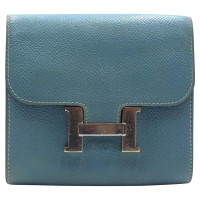 Hermès Borsette/Portafoglio in Pelle in Blu
