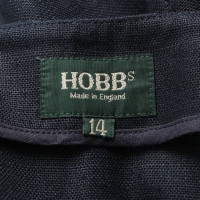 Hobbs Linen skirt in blue
