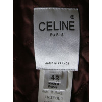 Céline Jacket/Coat Wool in Bordeaux
