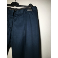 Balenciaga Trousers Cotton in Blue
