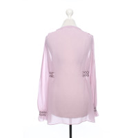 Schumacher Top Silk in Pink