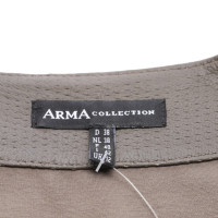 Arma Jacket/Coat Leather in Taupe