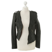 Rich & Royal Leather jacket with vest 