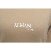 Armani Jeans Top en Coton en Kaki
