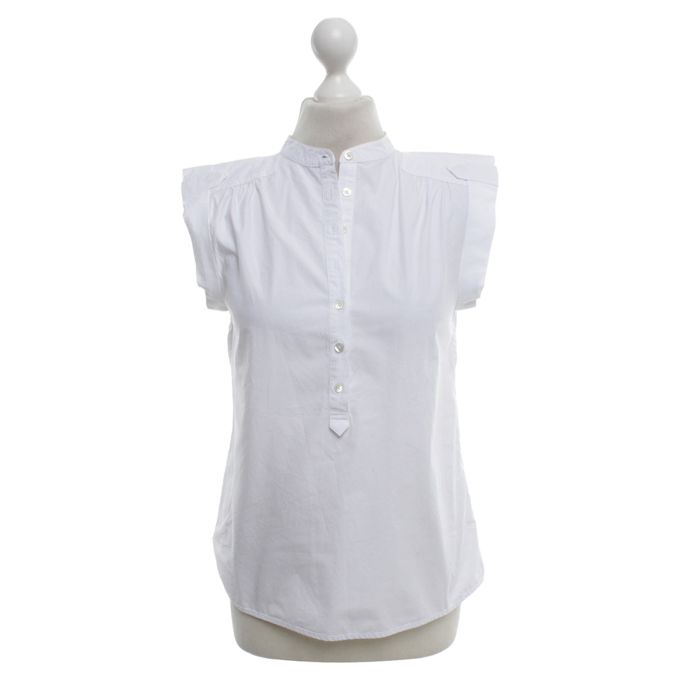 Closed Blouse in white