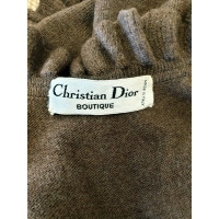Christian Dior Jacke/Mantel aus Kaschmir in Braun