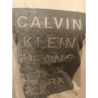 Calvin Klein Jeans Oberteil aus Baumwolle in Weiß