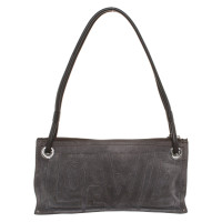 Loewe Handtasche aus Wildleder in Grau