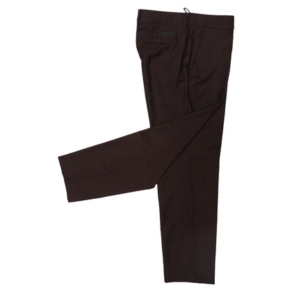 Prada Trousers Wool in Brown