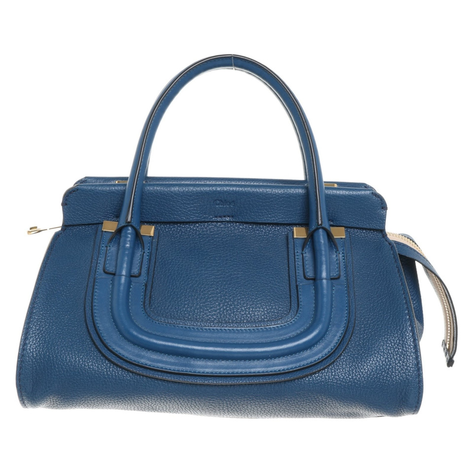 Chloé "Everston Bag" in blu