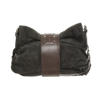 Vic Matie Shoulder bag Leather in Black