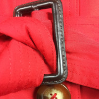 Michael Kors Red Trenchcoat