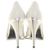 Karen Millen Peep-toes in cream white