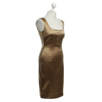 Dolce & Gabbana Goldfarbenes Kleid 