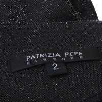 Patrizia Pepe Robe avec garniture de paillettes d'or