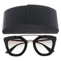 Prada Sonnenbrille in Schwarz