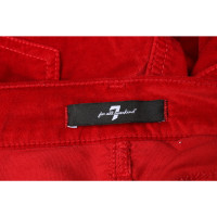 7 For All Mankind Jeans in Rot