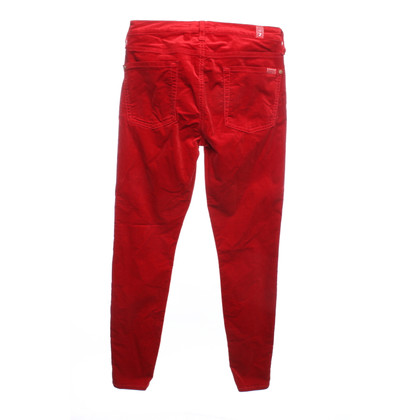 7 For All Mankind Jeans in Red