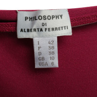 Philosophy Di Alberta Ferretti  Cocktail dress in magenta