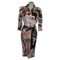 Just Cavalli Silk dress with pattern