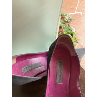 Alberta Ferretti Pumps/Peeptoes Viscose in Zwart