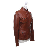 Blauer Usa Jacket/Coat Leather in Brown