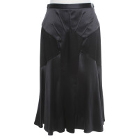 Dolce & Gabbana Silk skirt in black