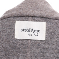 Ottod'ame  Jacket in light gray-flecked