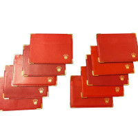 Rolex Accessori in Pelle in Rosso