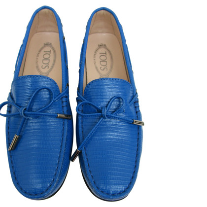 Tod's Slippers/Ballerinas Leather in Blue