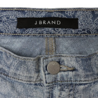J Brand Jeans con reticolo di Paisley