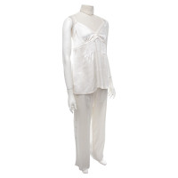 Van Laack Suit Silk in Cream
