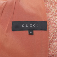 Gucci giacca lunga con glitter