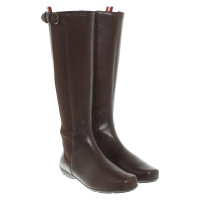 Bally Bottes en Cuir en Marron