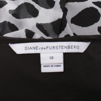 Diane Von Furstenberg Kleden in zwart / White