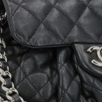 Chanel Chain Around Flap en Cuir en Noir