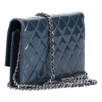 Chanel Wallet on Chain Lakleer in Blauw
