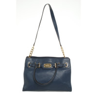 Michael Kors Handtas Leer in Blauw