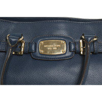 Michael Kors Handtas Leer in Blauw