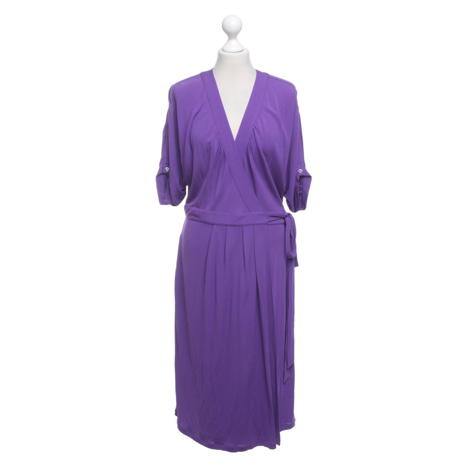 L.K. Bennett Wrap dress in purple