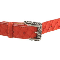 Reptile's House Belt Leather in Red