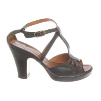 Chie Mihara Sandals Leather in Black