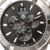 Tag Heuer Armbanduhr aus Stahl in Silbern