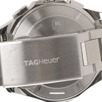 Tag Heuer Armbanduhr aus Stahl in Silbern