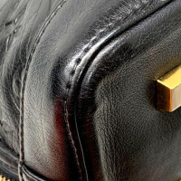Louis Vuitton Handtas Leer in Zwart